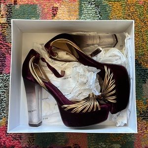 Guess Peakabo Bronze Multi Leather Platform